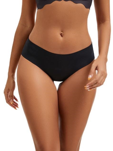 FemiFemme Invisible Soft Tai Trusse, Sømløs, Sort